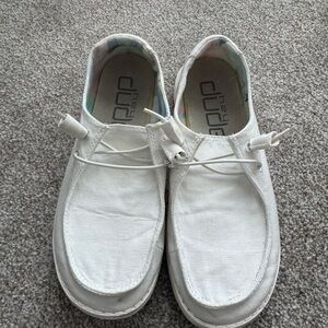 Hey Dude Women’s Wendy White Slip-On Shoes